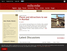 Tablet Screenshot of indiamike.com